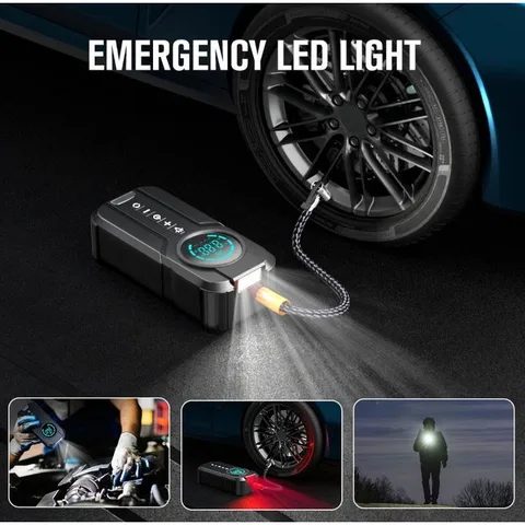 Smart Jump Starter with Air Compressor, photo 3